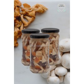 ASSORTIMENT DE CHAMPIGNONS D'ABORD