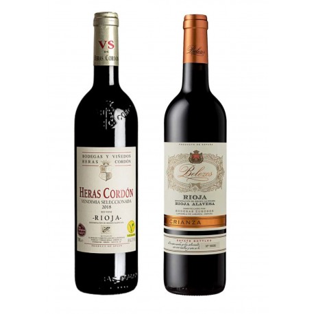 ESTUCHE DE 2 BOTELLAS CRIANZAS 17€