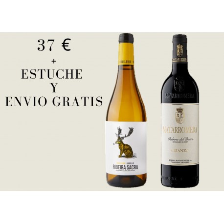 DIA DEL PADRE NOVILUNIO GODELLO Y MATARROMERA CRIANZA 37€ +ESTUCHE Y ENVIO GRATIS