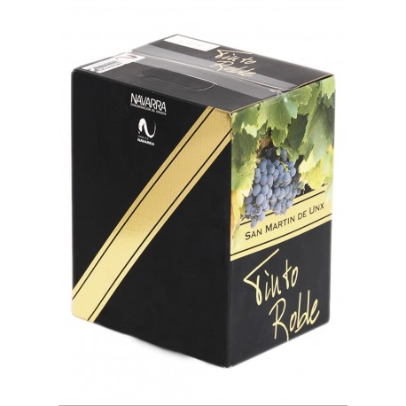 BAG IN BOX TINTO ROBLE D.O. NAVARRA 12.90€