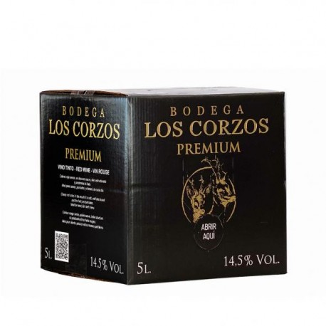 BAG IN BOX 5L RED WINE RECOMMENDED PREMIUM
