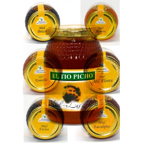 MIEL SÉLECTION VARIÉE 500 GRS."EL TIO PICHO"