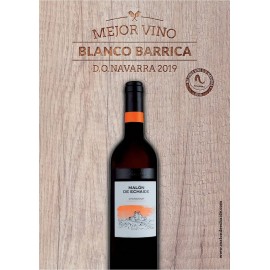 Chardonnay Malon de Echaide Fermenté en fût D. O. Navarra (6 pcs)